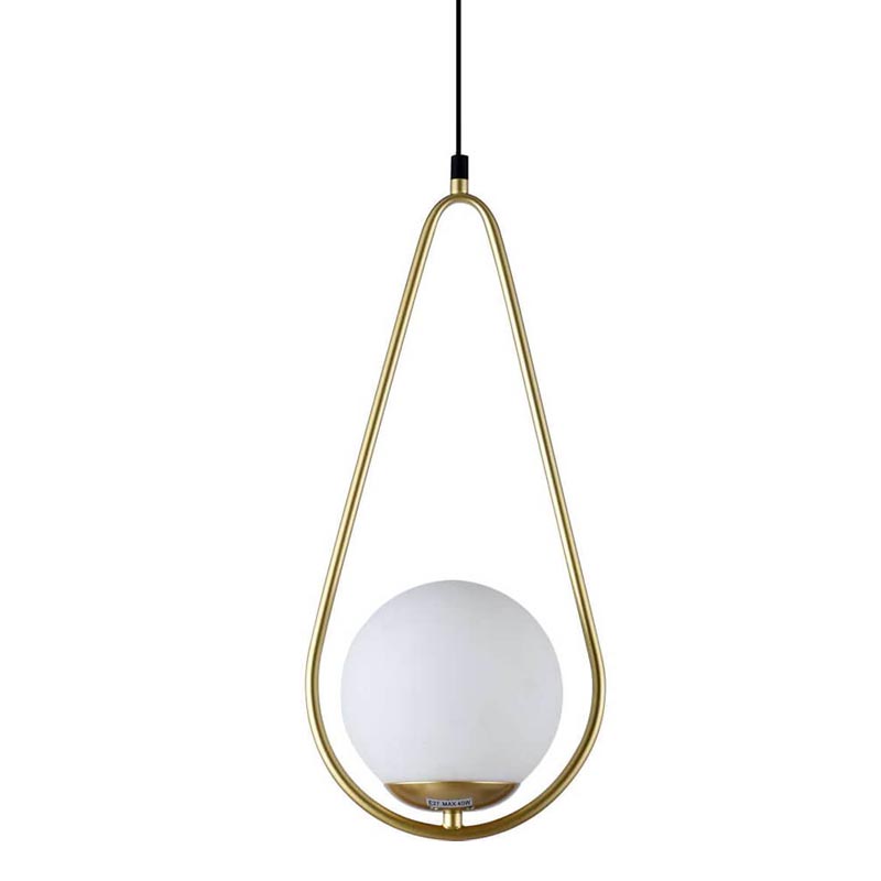 Подвесной светильник B.LUX C Ball gold 15 Белый матовое золото в Сочи | Loft Concept 