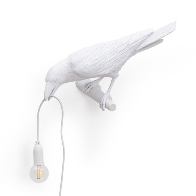 Бра Seletti Bird Lamp White Looking Белый в Сочи | Loft Concept 