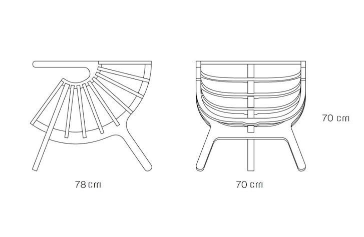 Кресло W_01 design Marco Sousa Santos в Сочи