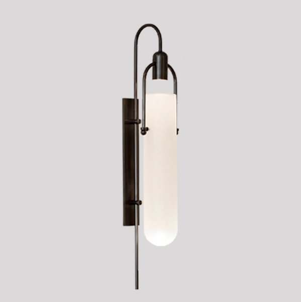 Бра Allied Maker ARC WELL SCONCE Черный Белый в Сочи | Loft Concept 