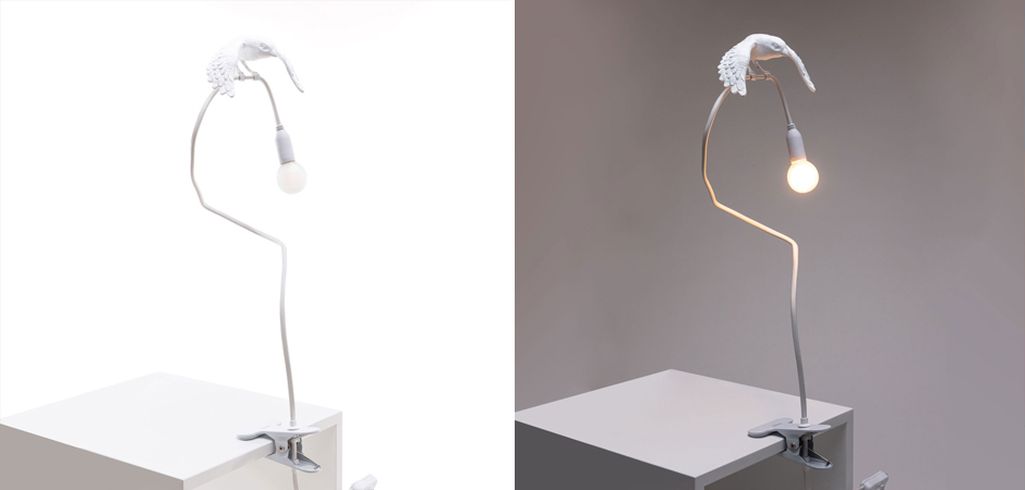 Настольная лампа Seletti Sparrow Taking Off - фото №1