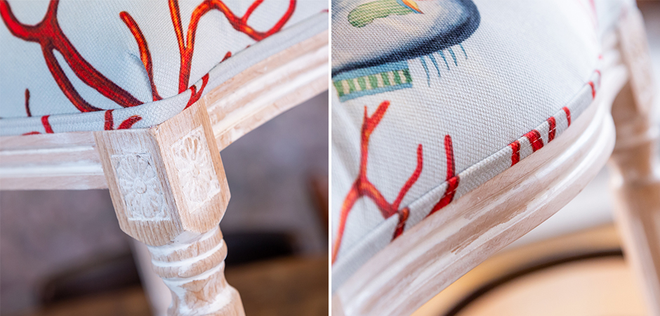 Мягкий стул Seabed Print 5 - фото №2