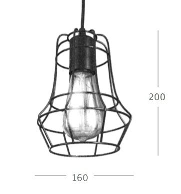 Cветильник Loft Nest Cage №1 в Сочи