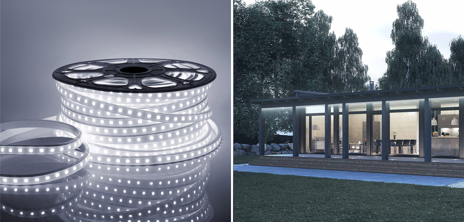 Комплект светодиодной ленты 6W/m 60LED/m 2835SMD холодный белый 5М Комплект светодиодной ленты 6W/m 60LED/m 2835SMD холодный белый 5М - Loft-Concept в Сочи