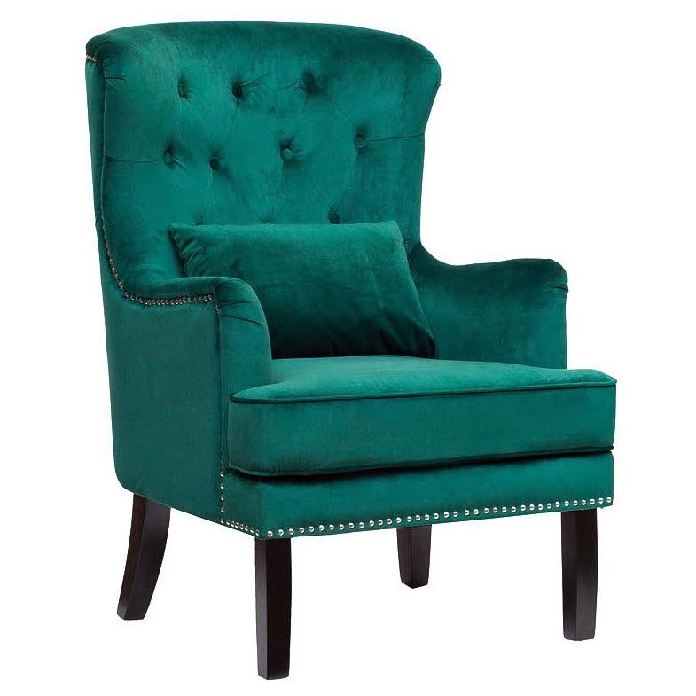 Кресло Stony Brook Chair Green Изумрудный Кресло Stony Brook Chair Green Изумрудный в Сочи | Loft Concept