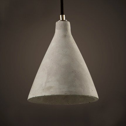 Подвесной светильник Art Concrete Pendant №5 Серый в Сочи | Loft Concept 