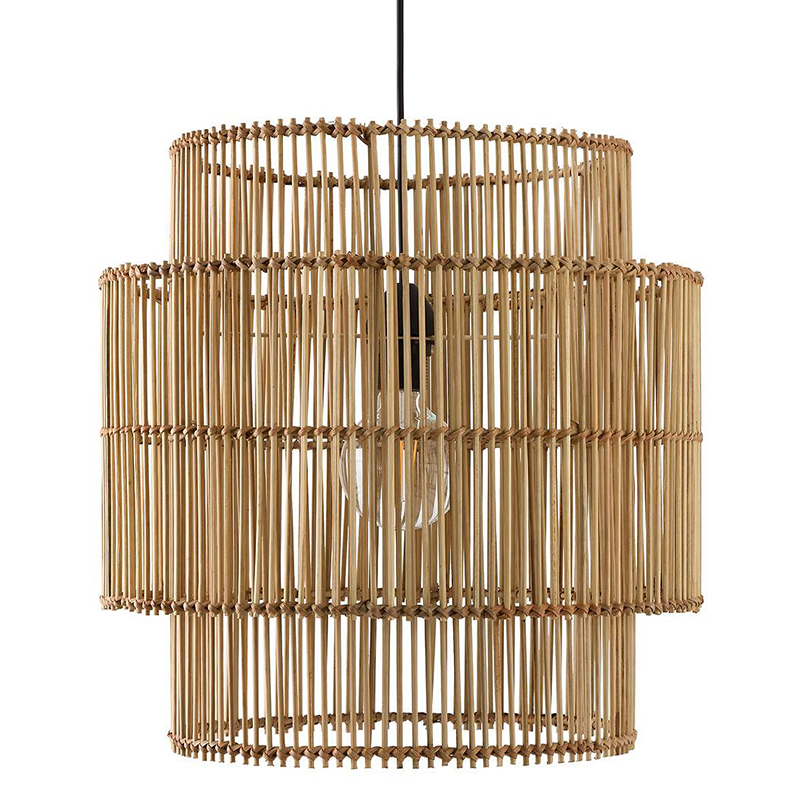 Подвесной светильник Larsen Wicker Bamboo Бежевый в Сочи | Loft Concept 