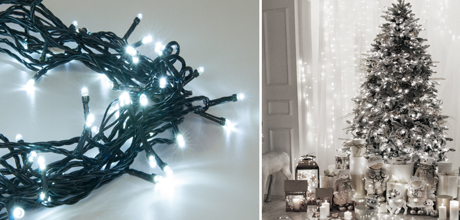 Интерьерная Гирлянда Белые диоды - Loft-Concept в Сочи