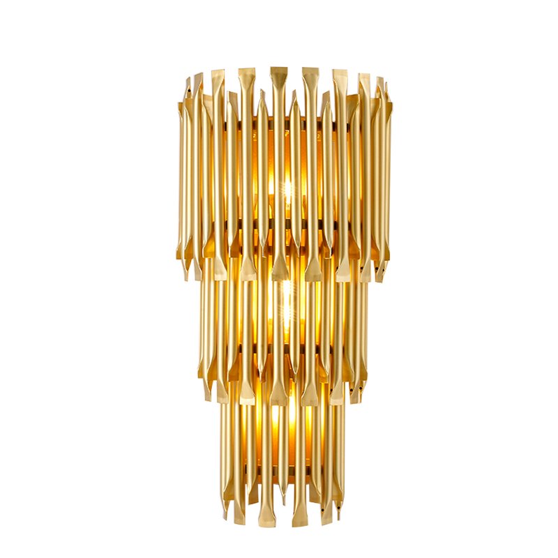 Бра MATHENY III WALL LAMP by DELIGHTFULL Gold Глянцевое золото матовое золото в Сочи | Loft Concept 