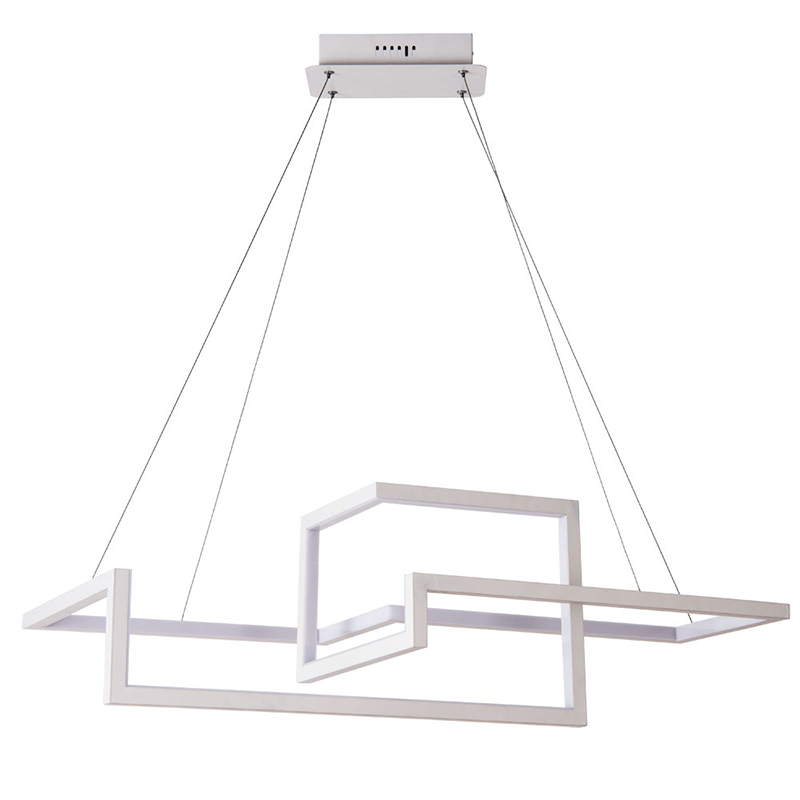 Люстра Esther Geometric White Chandelier II Белый в Сочи | Loft Concept 