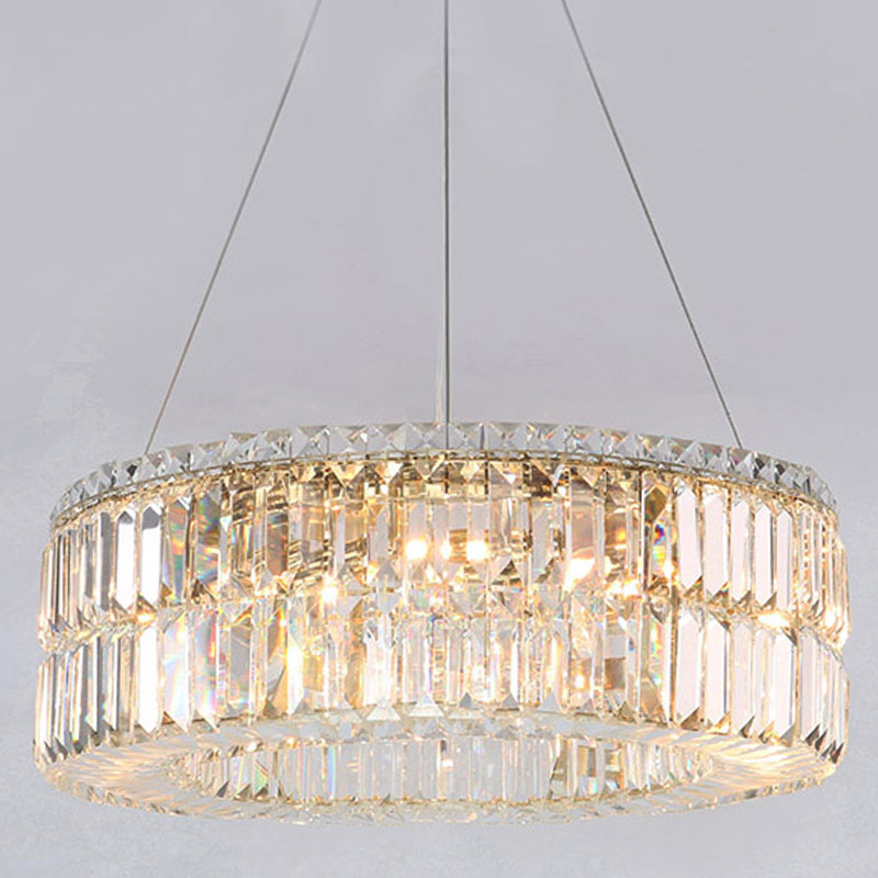 Люстра Darleen Crystal Gold Chandelier 12 Золотой Прозрачный (Transparent) в Сочи | Loft Concept 