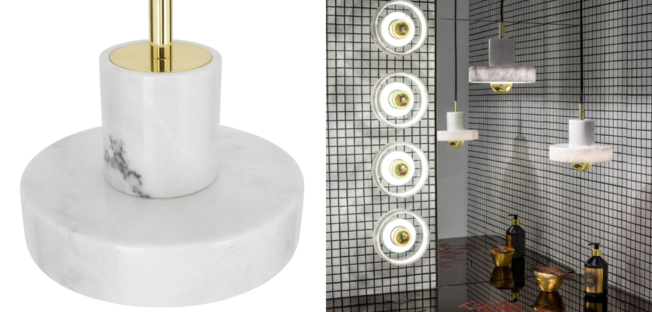 Подвесной светильник Tom Dixon Stone Pendant White - фото №1