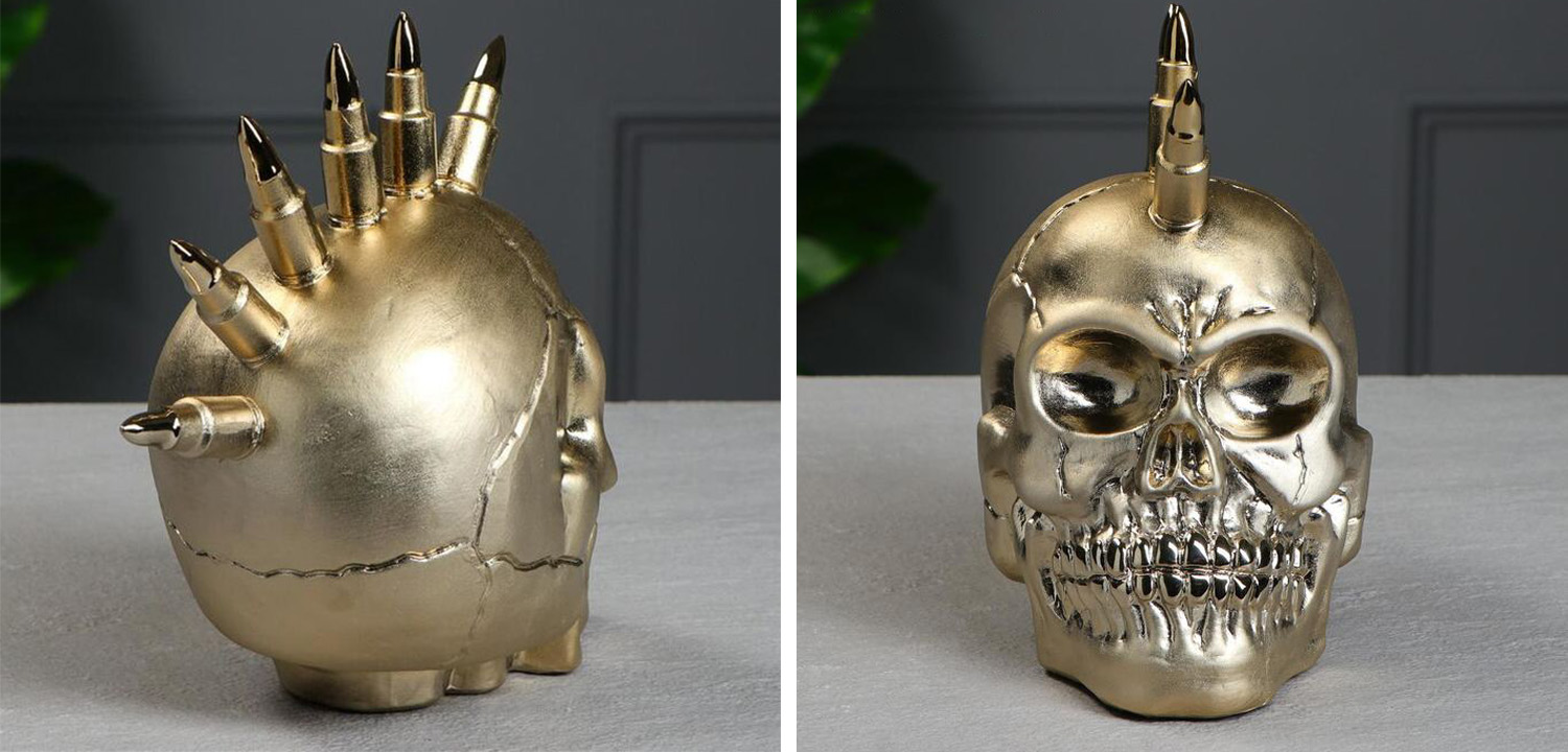 Статуэтка Skull Iroquois - фото