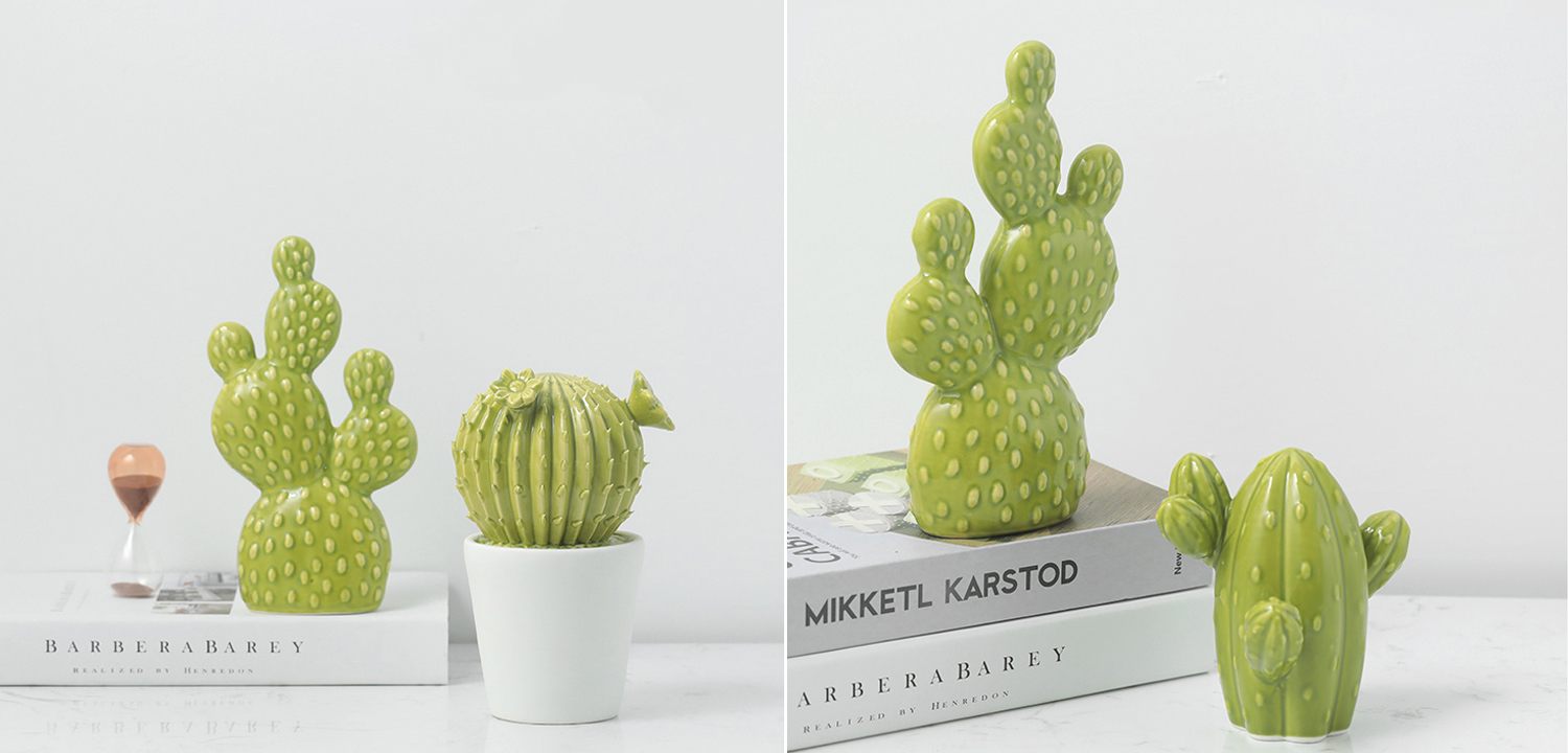 Статуэтка Flat Cactus - фото