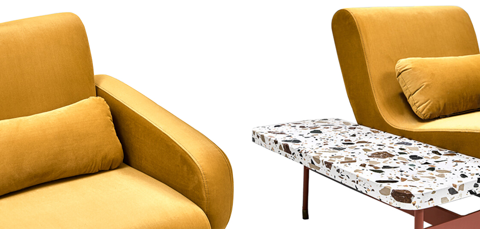 Кресло Mustard and Terrazzo Chair - фото №1