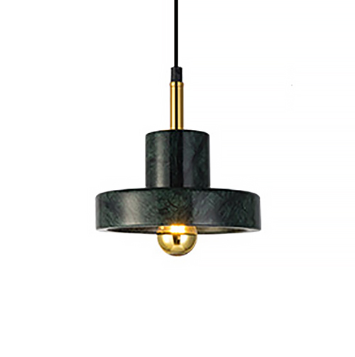 Подвесной светильник Tom Dixon Stone Pendant Black Черный Золотой в Сочи | Loft Concept 