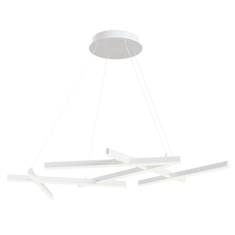 Люстра Smeragde Light Chandelier white Белый в Сочи | Loft Concept 