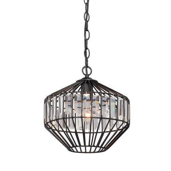 Люстра Glass Plate Pendant #6 Black Черный в Сочи | Loft Concept 