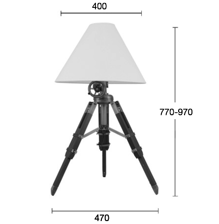 Настольная лампа Table Standing Lamp Red в Сочи