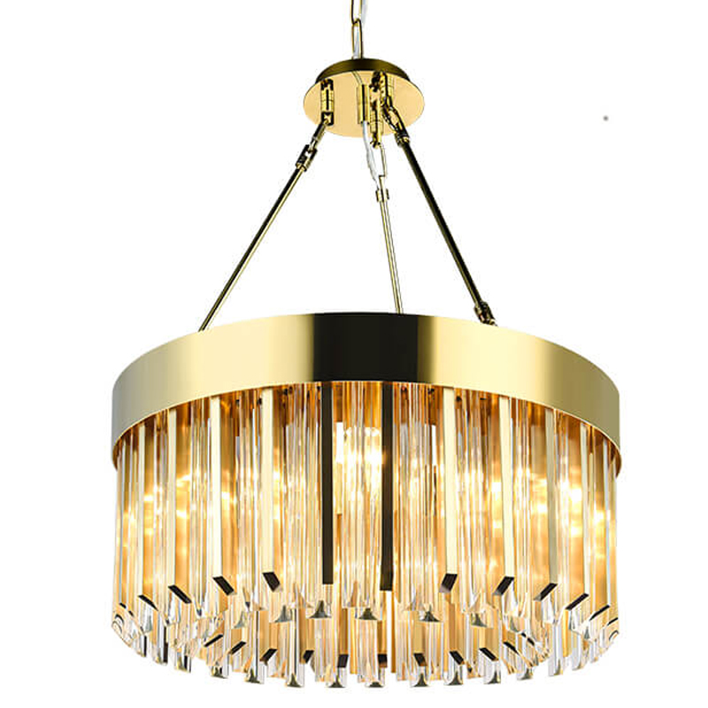 Люстра Zacaria Chandelier 60 Золотой Прозрачный (Transparent) в Сочи | Loft Concept 