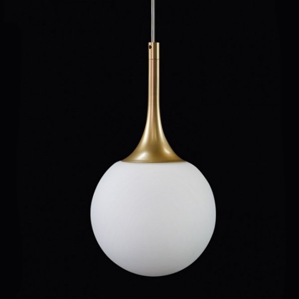 Подвесной светильник Whitley Chandelier Round Gold Глянцевое золото в Сочи | Loft Concept 