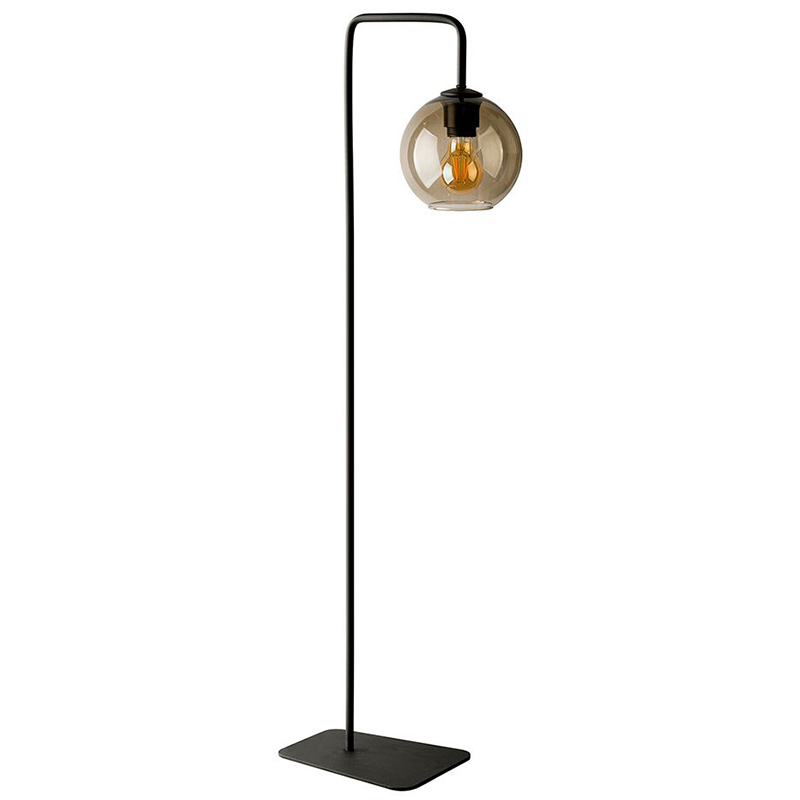 Торшер Franco Floor Lamp Янтарный Черный в Сочи | Loft Concept 