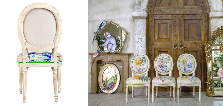 Стул Blue Iris Stool - фото №1