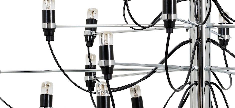 Люстра Flos 2097 50 Chrome - Loft-Concept в Сочи