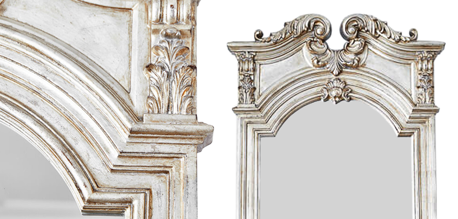 Зеркало Lupescu Mirror White Зеркало Lupescu Mirror White - Loft-Concept в Сочи