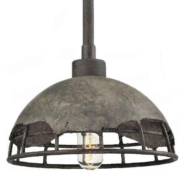 Подвесной светильник Stone industrial lamp Серый (Gray) в Сочи | Loft Concept 