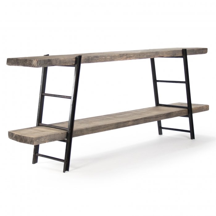 Стеллаж Industrial Iron Rustic Console  в Сочи | Loft Concept 