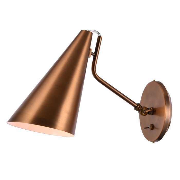 Бра VC light CLEMENTE wall lamp copper Медь в Сочи | Loft Concept 