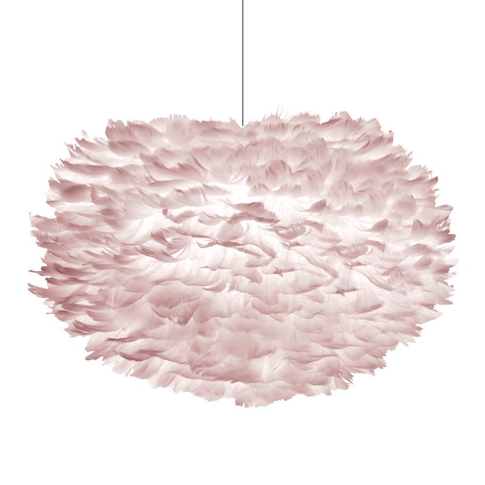 Люстра из перьев Plumage Pink Розовый пастельный в Сочи | Loft Concept 