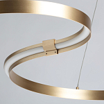 Люстра подвесная светодиодная в виде волнообразной ленты Ribbon Vortex варинант исполнения - 20 | Loft Concept в Сочи