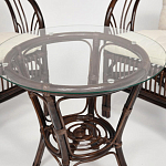 Комплект уличной мебели из ротанга Serenity Dark Brown варинант исполнения - 4 | Loft Concept в Сочи