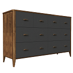 Комод из массива бука с 8-ю ящиками Tasteful Furniture варинант исполнения - 2 | Loft Concept в Сочи