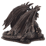 Декоративная статуэтка Дракон Dragon Dark Bronze Statuette варинант исполнения - 2 | Loft Concept в Сочи