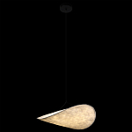 Подвесной светильник с белым тканевым плафоном в форме облака Crystal Cloud Junction варинант исполнения - 3 | Loft Concept в Сочи