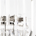 Бра цвета никель с изогнутыми хрустальными элементами Radiant Ribbons варинант исполнения - 6 | Loft Concept в Сочи