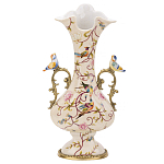 Ваза из фарфора с бронзовыми вставками Eden Garden варинант исполнения - 1 | Loft Concept в Сочи