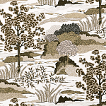 Ткань Velours landscape Beige пейзах N 1190 варинант исполнения - 2 | Loft Concept в Сочи