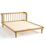 Кровать из массива дуба с пружинным блоком Mateta варинант исполнения - 5 | Loft Concept в Сочи