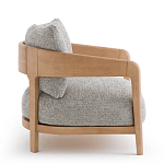 Кресло с каркасом из массива ясеня Deniaud Ash Grey Armchair варинант исполнения - 4 | Loft Concept в Сочи