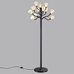 Торшер с плафонами из белых фарфоровых цветов на изогнутых ветвях Floralis варинант исполнения - 4 | Loft Concept в Сочи