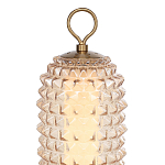 Настольная лампа с факутрным стеклянным плафоном Sonora варинант исполнения - 3 | Loft Concept в Сочи