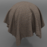 Мебельная ткань Шенилл коричневый цвет 142 см T4-55 варинант исполнения - 4 | Loft Concept в Сочи