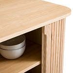 Длинный низкий буфет с 2-мя раздвижными дверцами Toinette Light Cupboard варинант исполнения - 13 | Loft Concept в Сочи