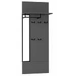 Вешалка настенная цвета графит Strict Lines варинант исполнения - 1 | Loft Concept в Сочи