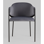 Стул Brace велюр молочный варинант исполнения - 4 | Loft Concept в Сочи