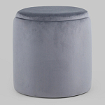 Пуф Alice Poof Grey Серый велюр варинант исполнения - 5 | Loft Concept в Сочи